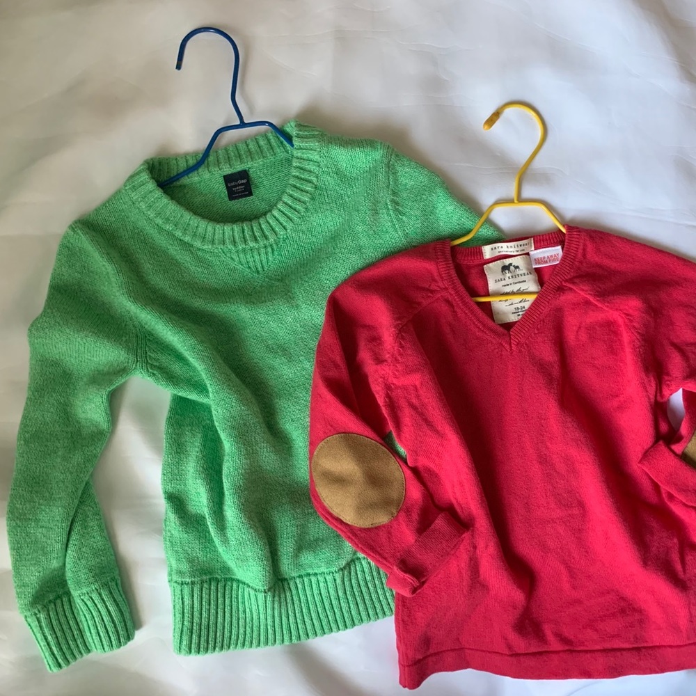 Two Stylish Boy Sweaters